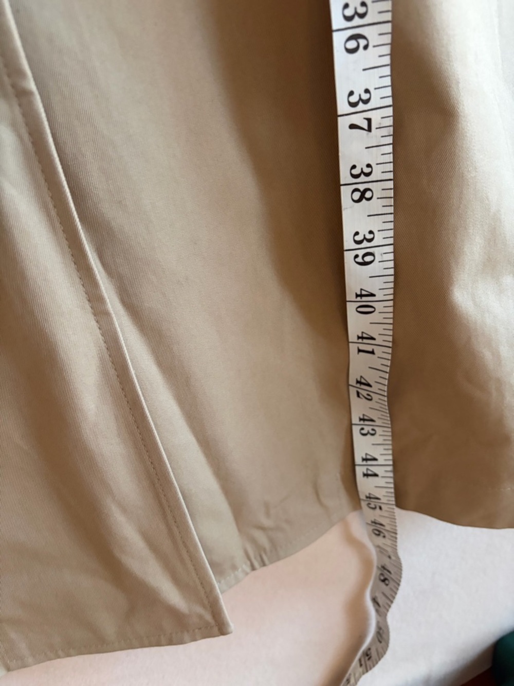 Michael Kors Collection Italian Made Oversized‎ Trench Coat Sand Minimalist OS - Picture 13 of 15